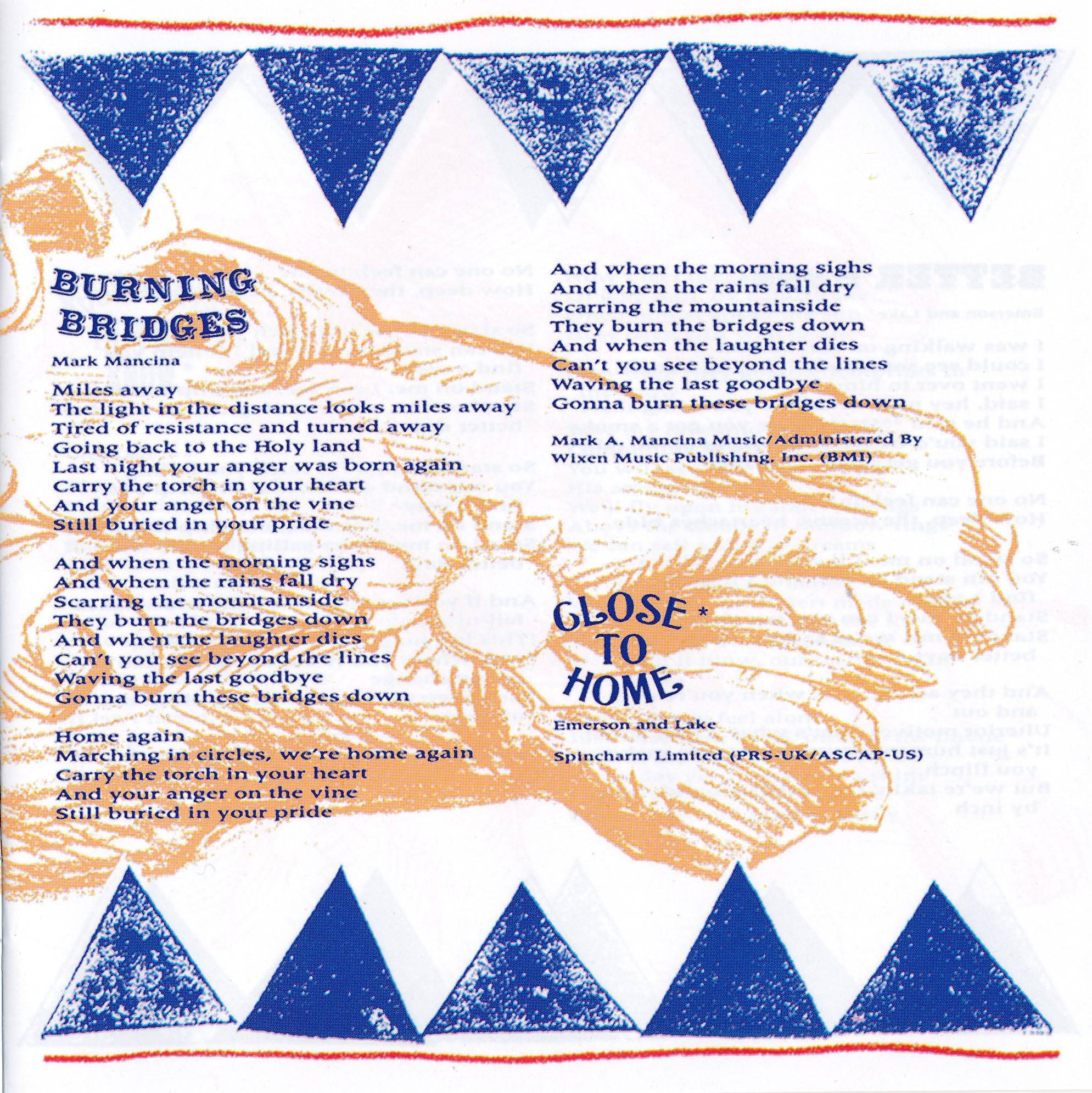 Emerson, Lake and Palmer Black Moon : Booklet06 JPN